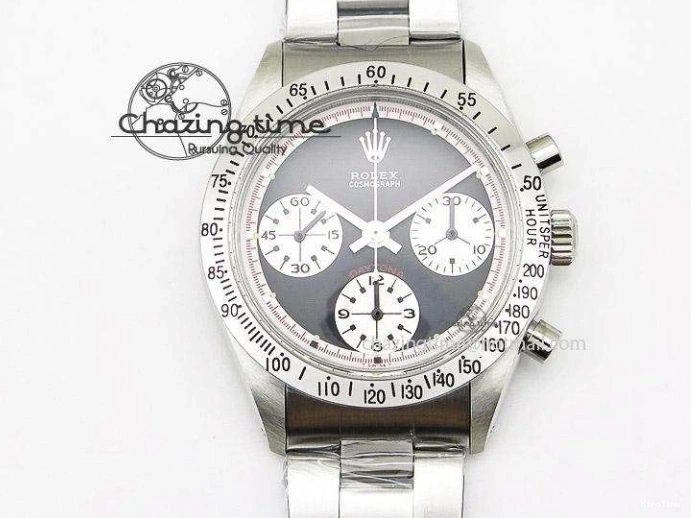 MiroTime 0429 Daytona 116518 BTF 1:1 Best Edition Paul Newman Black YG Dial on Oysterflex Rubber Strap SA4130 V Modern 2259